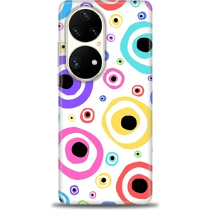 Glory Aksesuar Huawei P50 Pro Uyumlu Kılıf Hd Kalite Desenli  Baskılı Kılıf - F (100)