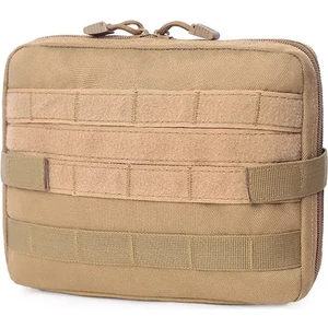 Haki-Taktik Molle Kese Askeri Tıbbi Edc Emt Ilk Yardım Çantası Acil Durum Paketi 1000D Naylon Avcılık Yürüyüş Kemer Çantaları Su Geçirmez (Yurt Dışından)