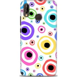 Glory Aksesuar Huawei P20 Lite Uyumlu Kılıf Hd Kalite Desenli  Baskılı Kılıf - F (100)