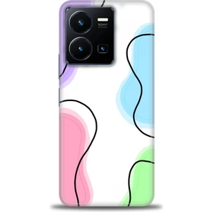 Glory Aksesuar Vivo Y36 Uyumlu Kılıf Hd Kalite Özel Tasarım Baskılı Kılıf - D (48)