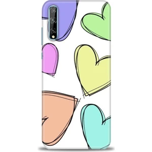 Glory Aksesuar Huawei P Smart S Uyumlu Kılıf Hd Kalite Desenli  Baskılı Kılıf - G (15)