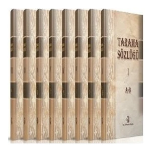Türk Dil Kurumu Yayınları Tarama Sözlüğü 1-8 Türk Dil Kurumu Özel Kutulu Tam Set