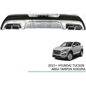 Auto Gp  Hyundai Tucson Arka Tampon Koruması Difüzör 2015-2018