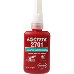 Loctıte 2701 Yüksek Mukavemetli Civata Sabitleyici - 50 Ml.