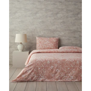 English Home Ivy Flowers Tek Kişilik Nevresim Takımı Gül Kurusu