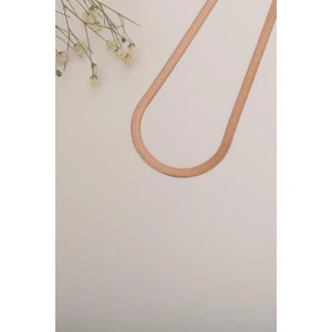Nuva Atelier Italyan Ezme Zincir Rose 60CM Kolye