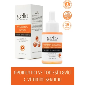 C Vitamini Ton Eşitleyici Serum ( Retinol %2 + C Vitamin %5 )
