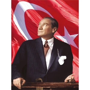 My Pazar 70X105 cm Raşel Atatürk Posteri
