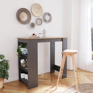 L1110 Serina Bar Masası Sepet-Antrasit