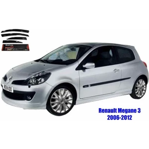 Renault Clio 3 Hb Mugen Cam Rüzgarlığı 2006-2012 Arası 4'lü Sunplex