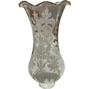 Ömür Avize Beyaz Desenli  Avize Camı