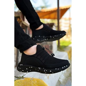 Big King Siyah Dalmaçyalı Taban Triko Hafif Erkek Spor Ayakkabı