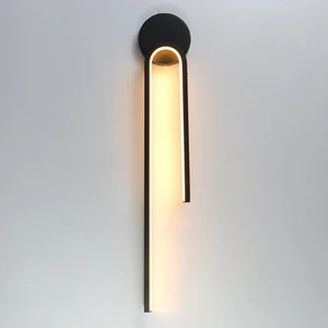 Ömür Avize Rüya Siyah Kasa Modern Ledli Aplik
