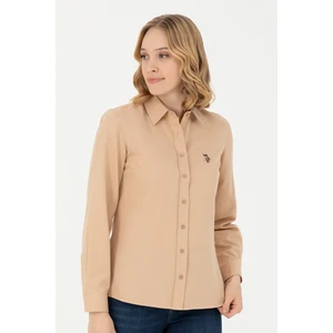 U.S. Polo Assn. Kadın Kum Gömlek Basic 50271935-VR085