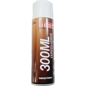 Best Selülozik Sprey Vernik 300 ml | Kolay Uygulama | Hızlı Kuruma | Parlaklık ve Koruma