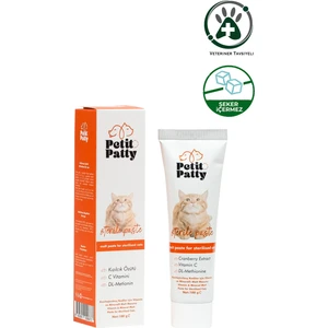 Petit Patty Sterile Paste 100G (Kısırlaştırılmış Kedilere Özel Bağışıklılık Destekleyici)