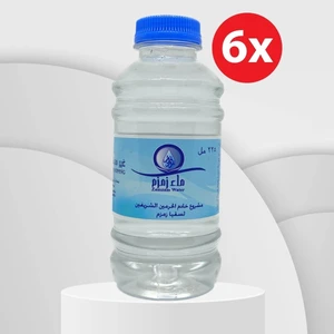 Payitaht Hurma Zemzem Suyu Hac Umre Mevlüt Için 6 Adet 250 ml Zemzem Suyu 6x250