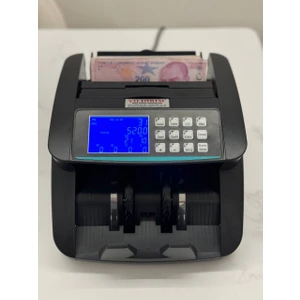 Turko Tl Karışık, Dolar ve Euro Adet Sayım Sahte-Para Tespitli Para Sayma Makinesi