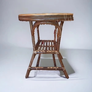 Sancaktar Bambu 60X100 Oval Masa (camsız)