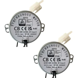 2 Adet 50 Tyz 10/12 Rpm Kuluçka Motoru Viyol Çevirme