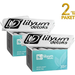 Lilyum Detoks Ayak Detoks Cihazı Küvet Poşeti Şeffaf Lilyum Detoks