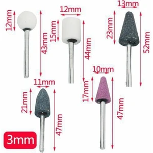 Mini Taş Zımpara Matkap Ucu Seti 10 Parça