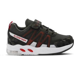 ELIPS Unisex Çocuk Sneaker Koşu & Yürüyüş Ayakkabısı Haki Kamuflaj