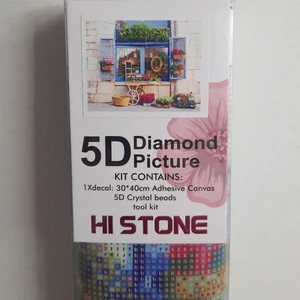 Hi Stone 5d Elmas Taş Işleme Kiti 30x40 cm Pencere Desen