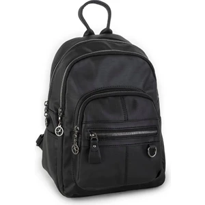 Nas Bag Kadın Sırt Çantası - Siyah Yıkamalı