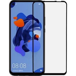 Huawei Mate 30 Lite Uyumlu  Seramik Tam Ekran Koruyucu Kırılmaz Cam Filmi Siyah