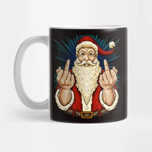 Noel Baba - Orta Parmak Kupa Bardak