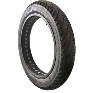 20X4.0 3mm Zırhlı Fat Bike Bisiklet Dış Lastik Siyah