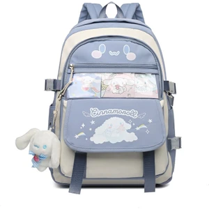 Kuromi Okul Çantası Kızlar Ilkokul Öğrencileri Üçüncü Ila Altıncı Sınıf Ortaokul Karikatür Sırt Çantası Sevimli Sanrio Sırt Çantası (Yurt Dışından)