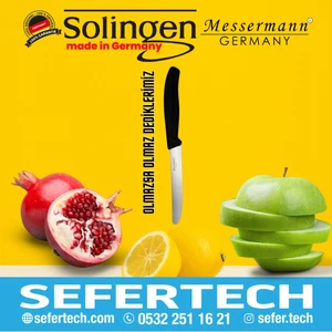 Messerman Solıngen | Tırtıklı Meyve & Sebze ve Et Soyma / Dilimleme Bıçağı