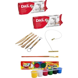 Das Beyaz 2X500GR Akrilik Kil Başlangıç Seti
