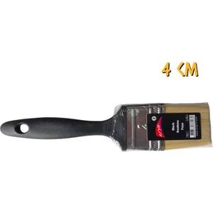 Arya Black Plastik Saplı Kestirme Boya Fırçası No: 2 - 4 Cm.