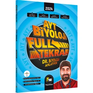 F10 Yayınları Dr. Biyoloji AYT Biyoloji Full Tekrar Video Ders Kitabı