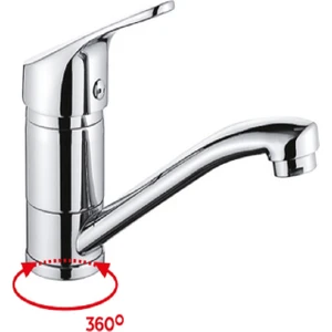 Topçam Mix Döner Lavabo Bataryası 5 Yıl Garanti KB309