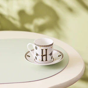 H Harfli Kahve Fincanı 80 ml