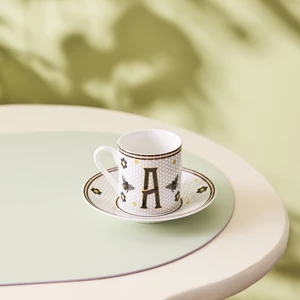 A Harfli Kahve Fincanı 80 ml