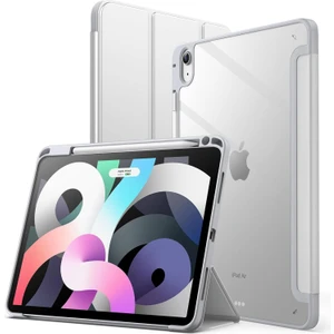Apple Ipad Air 5 ve Air 4.nesil 10.9" 2022 Kılıf Standlı Kalem Koyma Yeri Uyku Modlu Kapak