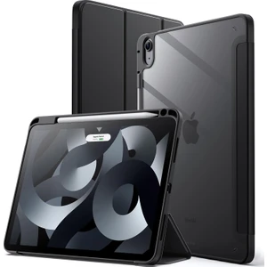 Apple Ipad Air 5 ve Air 4.nesil 10.9" 2022 Kılıf Standlı Kalem Koyma Yeri Uyku Modlu Kapak