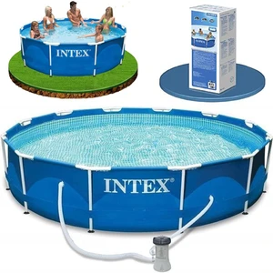 Intex 282001 Prefabrik Aile Havuzu 305X76CM 220V Temizleme Filtreli