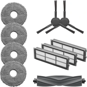 Dreame Dreamebot L10S Pro Aksesuar Seti - Ana Fırça Yan Fırça Hepa Filtreler Paspas Bezi (Yurt Dışından)