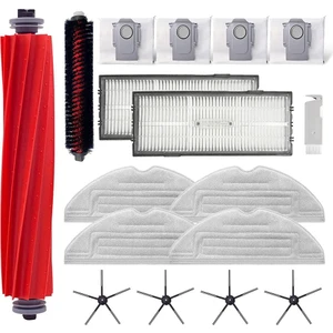 Temizleme Haddeleme Fırçası Roborock S7 Maxv Ultra S7 Pro Ultra Ana Yan Fırça Paspas Hepa Filtre Torbaları Robot Vakum Parçaları (Yurt Dışından)