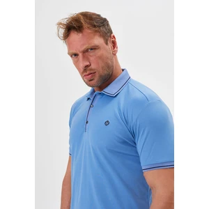 Tony Montana Polo Yaka Regular Fit Çıtçıt ve Nakış Detaylı T-Shirt-6244TY241