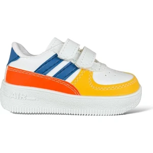 Çocuk Sneaker Spor Ayakkabı Mavi-Sarı
