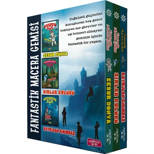 Fantastik Macera Gemisi 3 Kitap Set - Burcu Karadaş