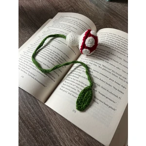 Sumicorn Design Sevimli Amigurumi Örgü Mantar Kitap Ayracı,kitap Aksesuarı,kitap Severler Için Hediye