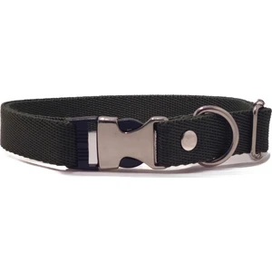 Küçük/büyük Köpekler Için Rahat Ayarlanabilir Siyah Boyun Tasması - 2cm En Ölçülü Tasma